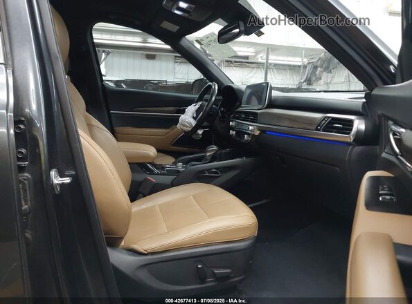 5XYP54HC3MG129095 2021 KIA TELLURIDE Gray Vista interior delantera