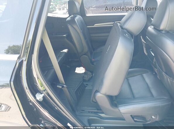 5XYP64HC1NG228304 2022 KIA TELLURIDE Black Vista de la etiqueta del VIN