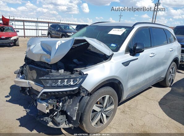 5XYRH4LFXMG012700 2021 KIA SORENTO Silver Vista tres cuartos delantera izquierda