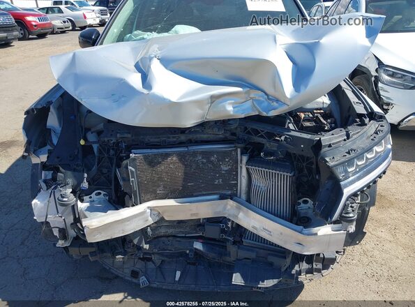 5XYRH4LFXMG012700 2021 KIA SORENTO Silver Vista frontal