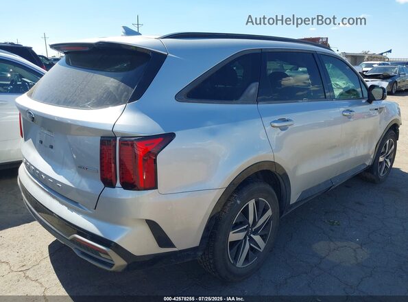 5XYRH4LFXMG012700 2021 KIA SORENTO Silver Trasero derecho