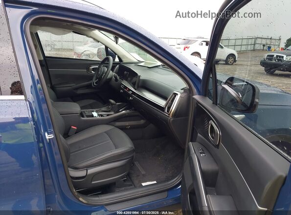 5XYRL4JC3SG377708 2025 KIA SORENTO Blue Vista interior delantera