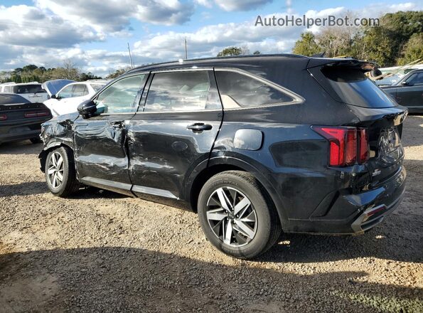 5XYRL4LCXMG059438 2021 KIA SORENTO Black Trasero izquierdo