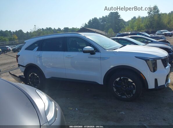 5XYRLDJC0SG322858 2025 KIA SORENTO White უკანა სალონის ხედი