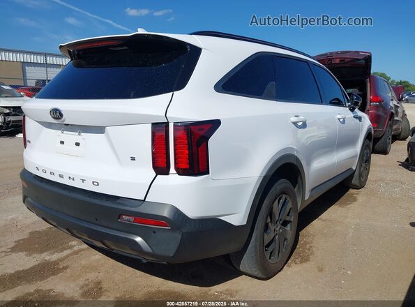 5XYRLDLC2MG037109 2021 KIA SORENTO White Trasero derecho