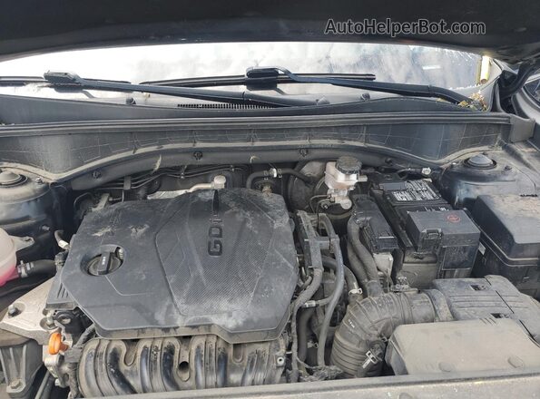 5XYRLDLC4MG025804 2021 KIA SORENTO Black Vista del compartimento del motor