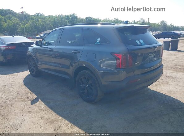 5XYRLDLC6MG032088 2021 KIA SORENTO Gray Tył lewy
