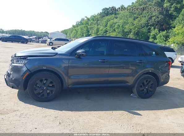 5XYRLDLC6MG032088 2021 KIA SORENTO Gray Widok wnętrza 360 stopni