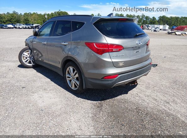5XYZWDLAXGG314390 2016 HYUNDAI SANTA FE SPORT Gray უკანა მარცხენა