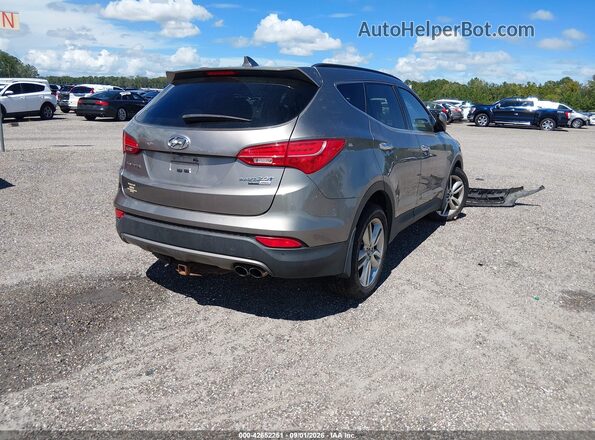 5XYZWDLAXGG314390 2016 HYUNDAI SANTA FE SPORT Gray უკანა მარჯვენა