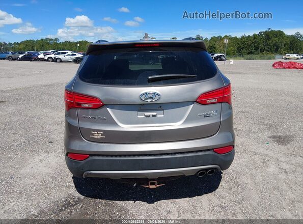 5XYZWDLAXGG314390 2016 HYUNDAI SANTA FE SPORT Gray 
