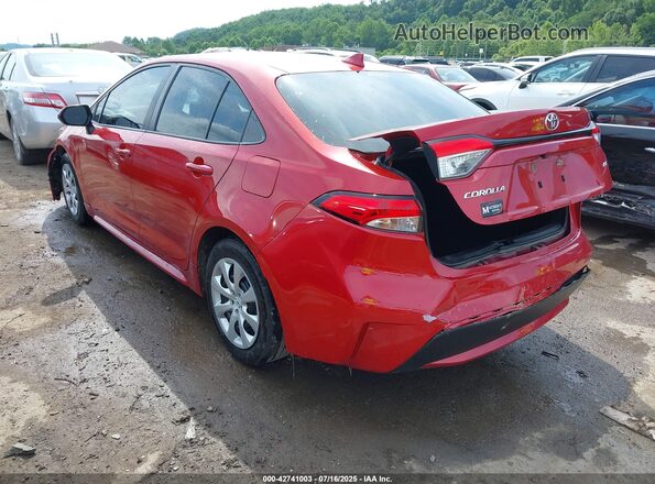 5YFEPMAE1MP182502 2021 TOYOTA LL Red უკანა მარცხენა