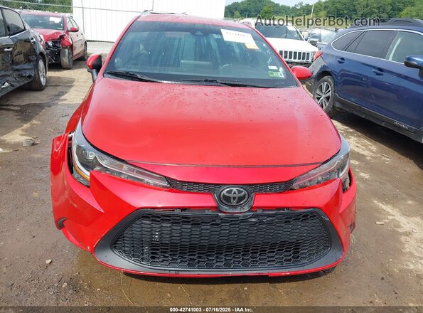 5YFEPMAE1MP182502 2021 TOYOTA LL Red უკანა სალონის ხედი