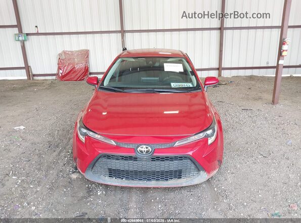 5YFEPMAE9MP160912 2021 TOYOTA LL Red Dashboard view