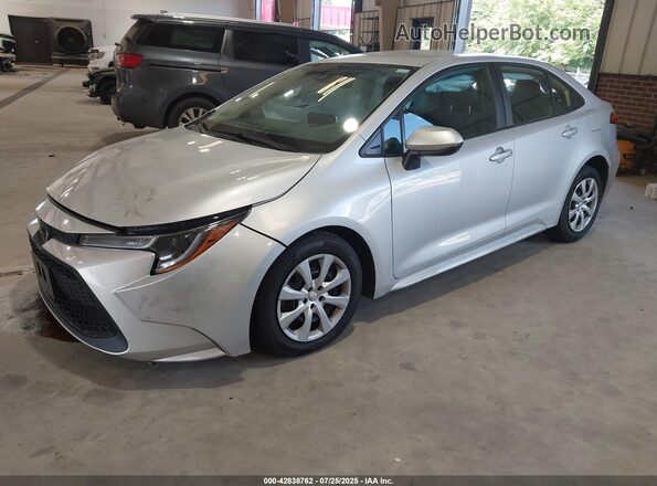 5YFEPMAE9MP164801 2021 TOYOTA LL Серебряный Передняя левая четверть