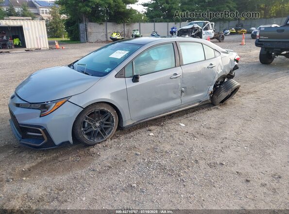 5YFS4MCE9MP069633 2021 TOYOTA LL Серый Передняя левая четверть