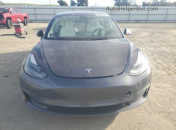5YJ3E1EA9NF344280 2022 TESLA MODEL Серый Вид спереди