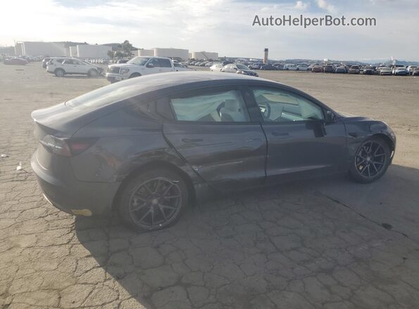 5YJ3E1EA9NF344280 2022 TESLA MODEL Серый Задняя правая четверть
