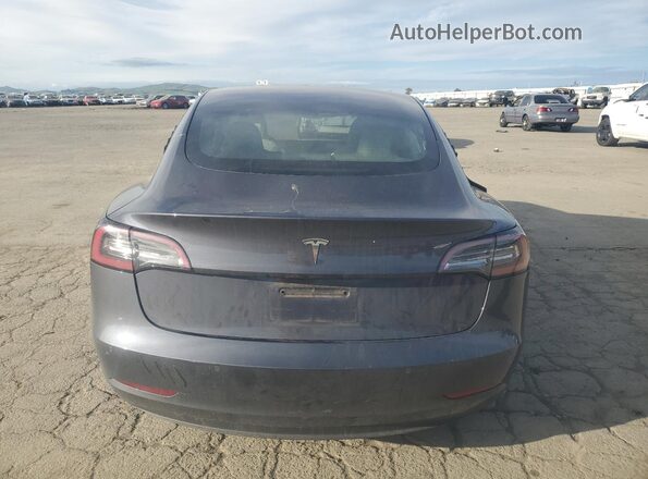 5YJ3E1EA9NF344280 2022 TESLA MODEL Серый Вид сзади