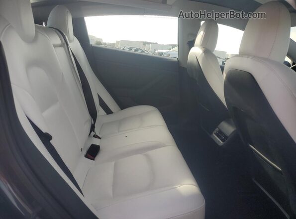 5YJ3E1EA9NF344280 2022 TESLA MODEL Серый Вид задних сидений