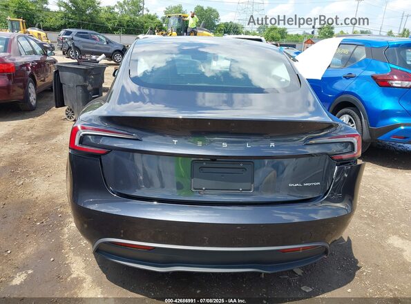 5YJ3E1EB1SF929424 2025 TESLA MODEL 3 Gray 