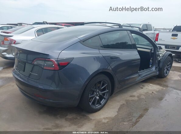 5YJ3E1EB3MF879600 2021 TESLA MODEL 3 Серый Задняя правая четверть