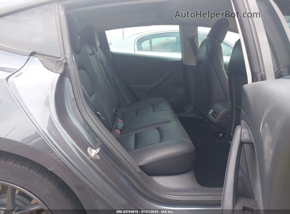 5YJ3E1EB3MF879600 2021 TESLA MODEL 3 Серый Вид наклейки с VIN-кодом