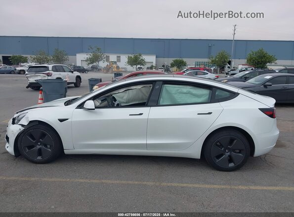 5YJ3E1EB3PF634557 2023 TESLA MODEL 3 White სალონის 360-გრადუსიანი ხედი