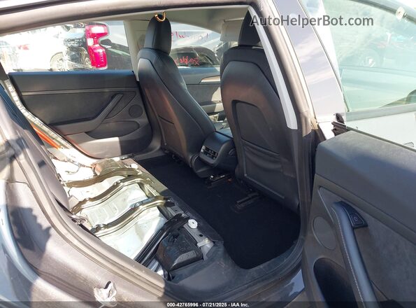 5YJ3E1EB9PF391367 2023 TESLA MODEL 3 Gray Widok naklejki z numerem VIN