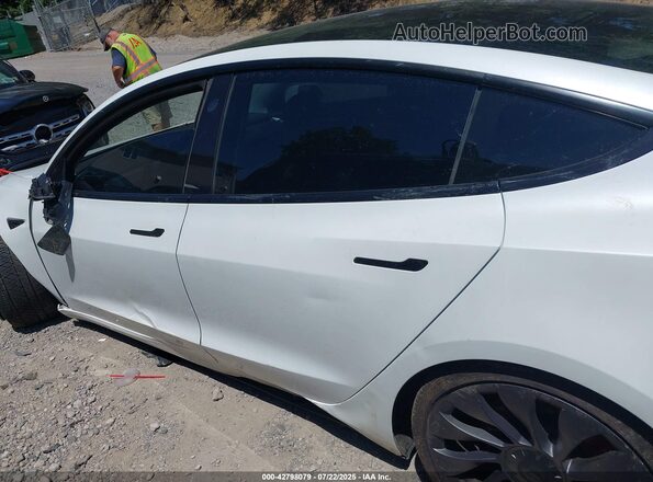 5YJ3E1EC7MF020468 2021 TESLA MODEL 3 White 