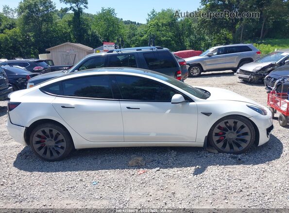5YJ3E1EC7MF020468 2021 TESLA MODEL 3 White 
