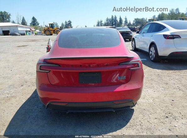 5YJ3E1ET2RF843459 2024 TESLA MODEL 3 Red 