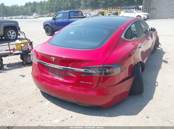 5YJSA1E28LF411156 2020 TESLA MODEL S Red 