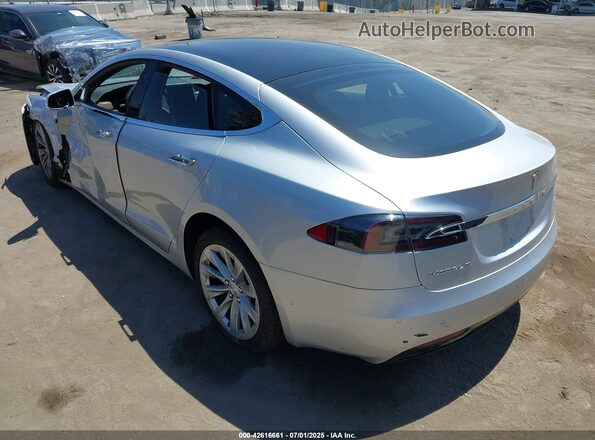5YJSA1E29JF262494 2018 TESLA MODEL S Silver უკანა მარცხენა