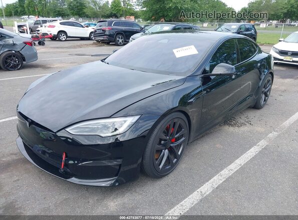 5YJSA1E61RF534650 2024 TESLA MODEL S Black Front left