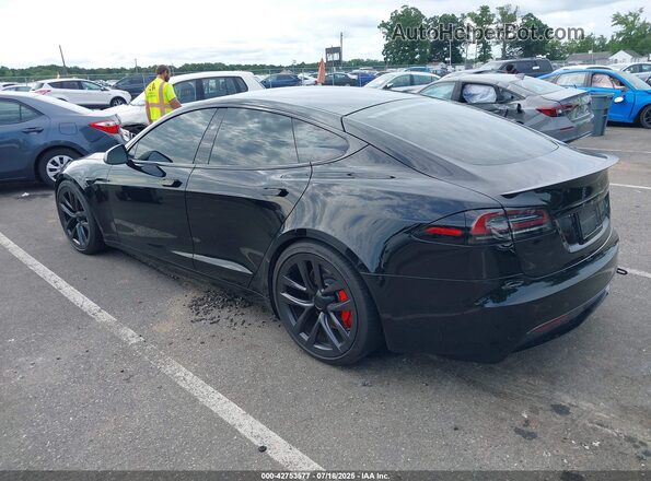 5YJSA1E61RF534650 2024 TESLA MODEL S Black Rear left