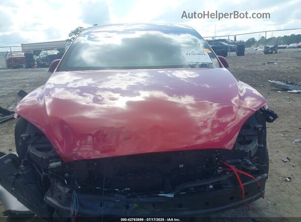 5YJXCBE20JF141228 2018 TESLA MODEL X Red 