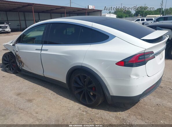 5YJXCBE46KF187777 2019 TESLA MODEL X White Tył lewy