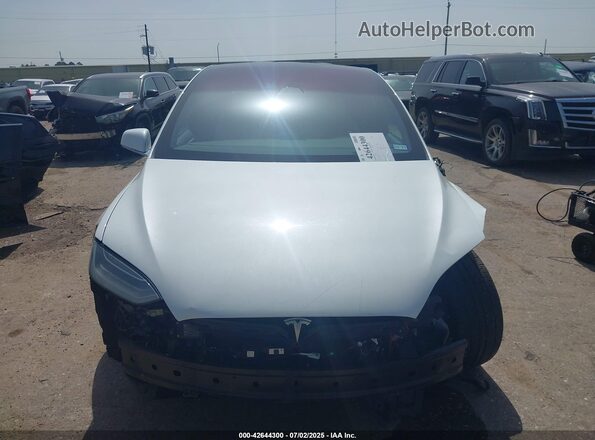 5YJXCBE46KF187777 2019 TESLA MODEL X White Widok deski rozdzielczej
