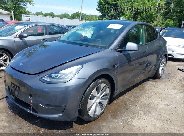 5YJYGDEE2MF242063 2021 TESLA MODEL Y Серый 