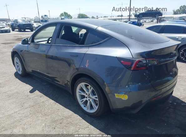 5YJYGDEE7MF283109 2021 TESLA MODEL Y Gray Rear left