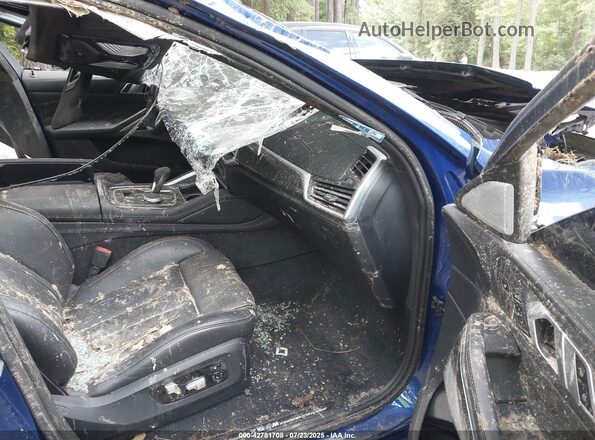 5YMCY0C04L9C97530 2020 BMW X6 M Blue წინა სალონის ხედი