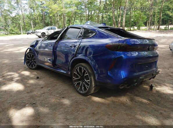 5YMCY0C04L9C97530 2020 BMW X6 M Blue უკანა მარცხენა