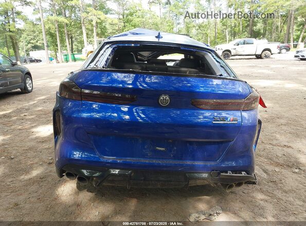 5YMCY0C04L9C97530 2020 BMW X6 M Blue 