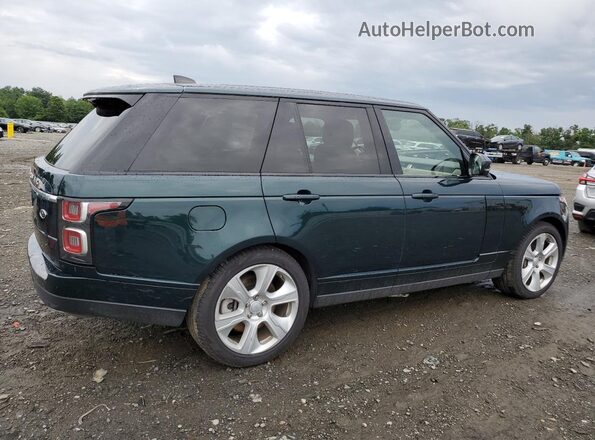SALGS2SE9LA588534 2020 LAND ROVER RANGE ROVER Зеленый Передняя правая четверть