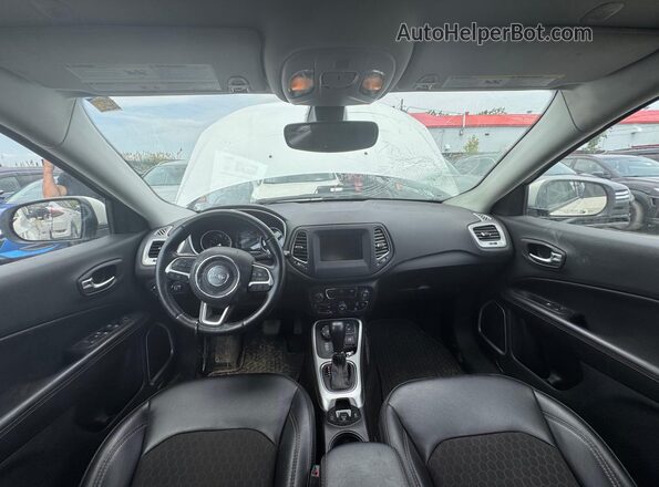 3C4NJDBB4MT588325 2021 JEEP COMPASS White Rear seats view