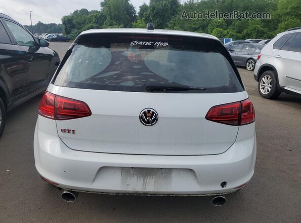 3VW547AU0HM047068 2017 VOLKSWAGEN GTI White 