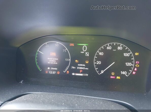7FARS6H57SE025829 2025 HONDA CR-V HYBRID Красный 