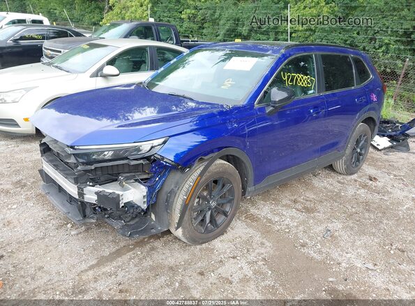 7FARS6H87RE003995 2024 HONDA CR-V HYBRID Синий 