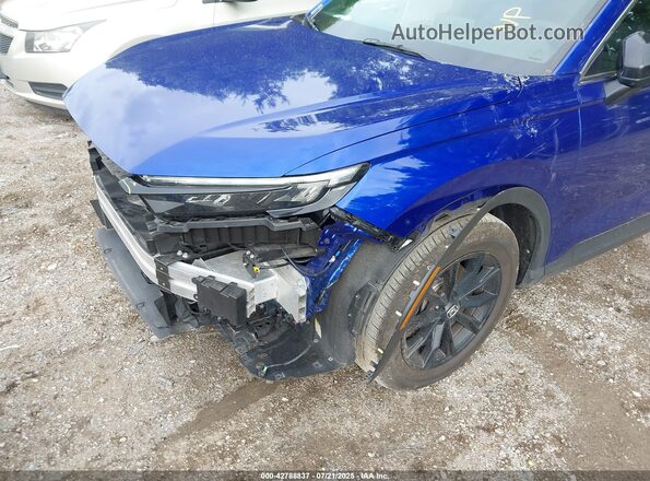7FARS6H87RE003995 2024 HONDA CR-V HYBRID Синий 